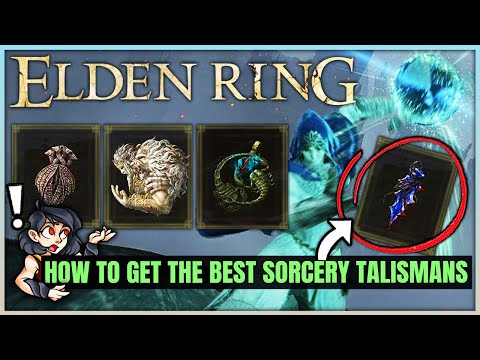 The 7 BEST Sorcery Talismans For EVERY Build - Best Spell Talisman Location Guide - Elden Ring!