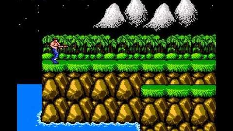 Contra (NES / Nintendo) Level 1 Music