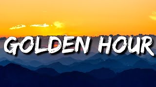 ​JVKE - golden hour (Lyrics) ft. Ruel [4k]