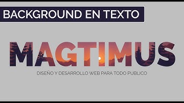 Como poner fondo a texto | Background-clip | Mousemove | HTML5 - CSS3 - JQUERY | Fácil