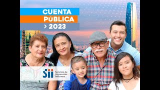 Cuenta Pública SII 2023- Mensaje Director