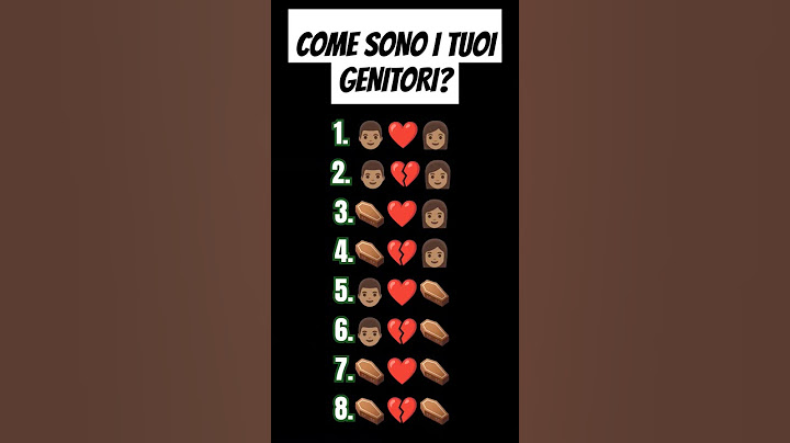 Come sono i tuoi genitori?