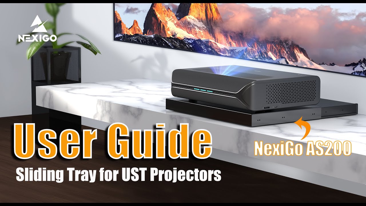 Spectra Projection Slider UST Ultra Short Throw Projector Sliding Tray for Laser TV Projectors