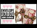 Envelope fold out junk journal