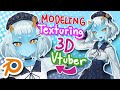 3d modeling and texturing for vtuber with blender and krita part 1 