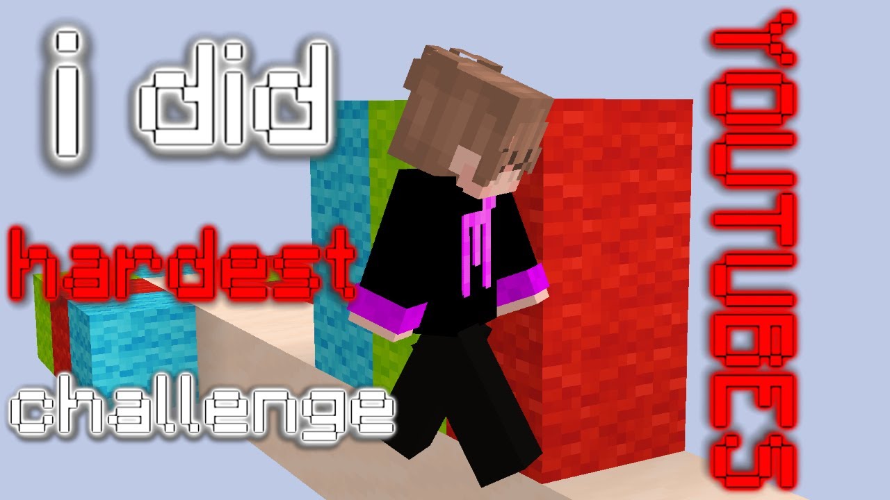 Minecraft YouTuber's Hardest Challenges - YouTube