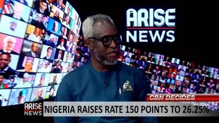 CBN's Interest Rate Hike of 150 Basis Point to 26.25% Came as a Shock to Me - Ugodere Obi Chukwu by Arise News 2,364 views 6 hours ago 16 minutes