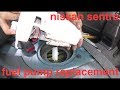 no power Rough idle [fuel pump] replacement nissan SENTRA√ fix it angel