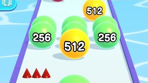 Ball Run 2048 | Infinity - All Levels Gameplay Android, iOS - BIG NEW APK UPDATE | LVlHAJS