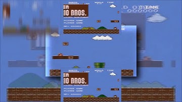 (YTPMV) Super Mario Bros. (NES) Title Screen & Demo Scan (RD)