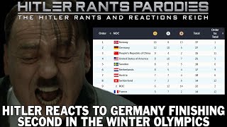Hitler reacts to Germany finishing second in the Winter Olympics