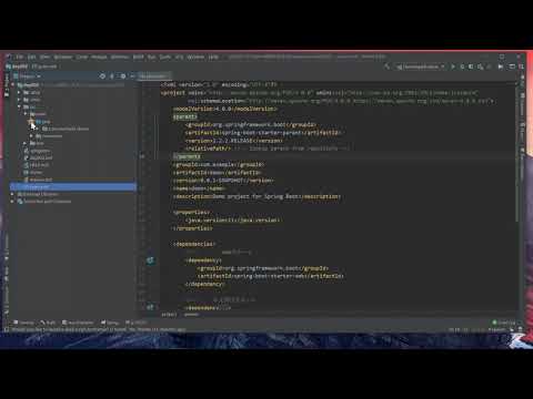java入门：2~创建第一个Java后台：2-2认识Java项目的常见目录