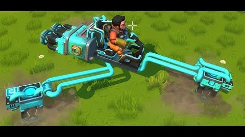 scrap mechanic survival HOVER BIKE !!