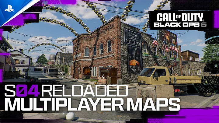 Call of Duty: Black Ops 6 - Season 04 Reloaded Multiplayer Maps | PS5 & PS4 Games