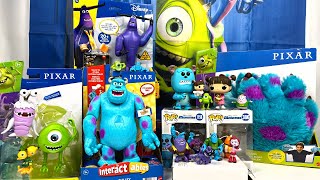 Disney Pixar Monsters Inc Toys Collection Unboxing Review Boo Sulley Mike Monsters University