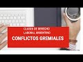 CLASES DE DERECHO LABORAL ARGENTINO. UNIDAD 15. CONFLICTOS COLECTIVOS DEL TRABAJO