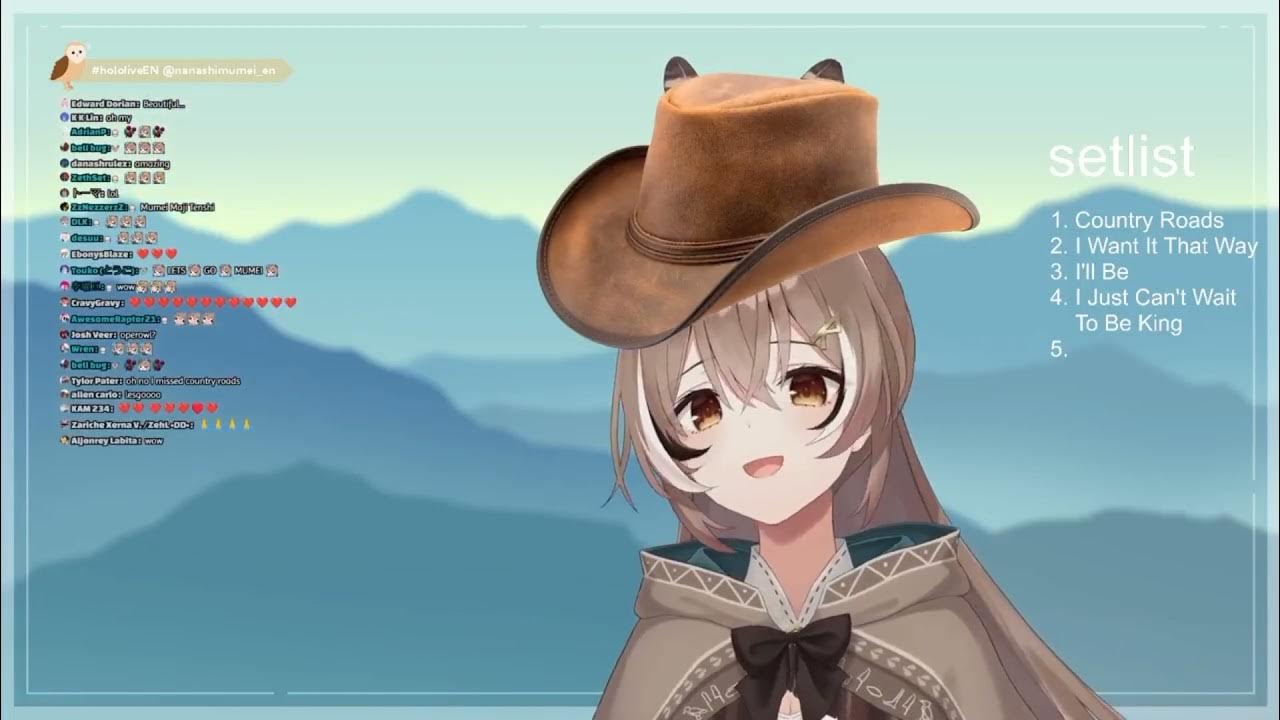 Nanashi Mumei sings "Empty Chairs at Empty Table" by Eddie Redmayne