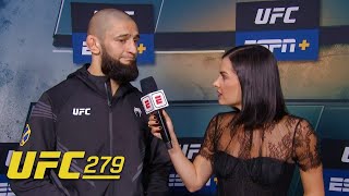 Khamzat Chimaev Talks Win Vs. Kevin Holland At Ufc 279 And Whats Next Espn Mma
