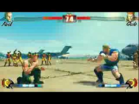 guile and abel (street fighter and 1 more)