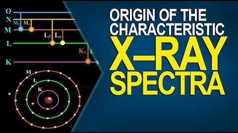 Origin of the Characteristic X–ray spectra