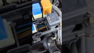 Nissan Titan relay removal