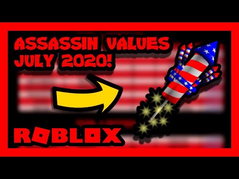 Roblox Assassin Value List July 2020 Zickoi Youtube - codes assassin roblox july