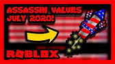Roblox Assassin Value List 2019 January Youtube - learn values in assassin roblox