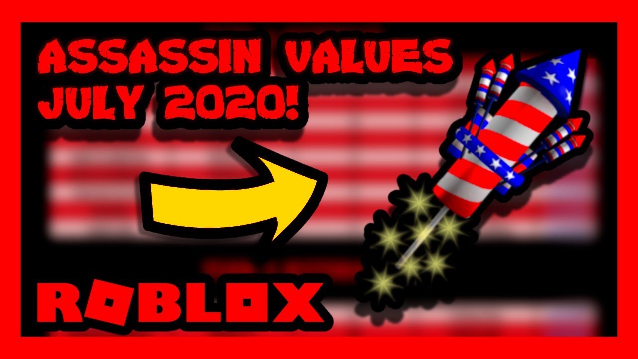 Roblox Assassin Value List July 2020 Zickoi Youtube - assassin roblox knife rarity chart