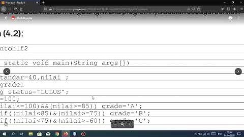 #Modul4 PRAKTIKUM PEMROGRAMAN JAVA