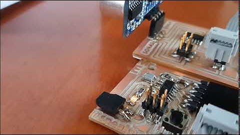 Fab Academy 2019 - Week14 (Networking and communications) - Sonar to LED