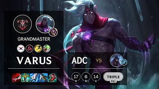 Varus ADC vs Aphelios - KR Grandmaster Patch 11.15