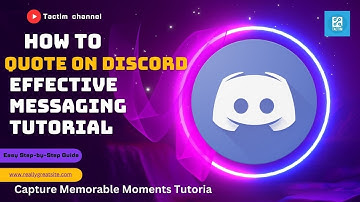 How to Quote on Discord | Effective Messaging Tutorial