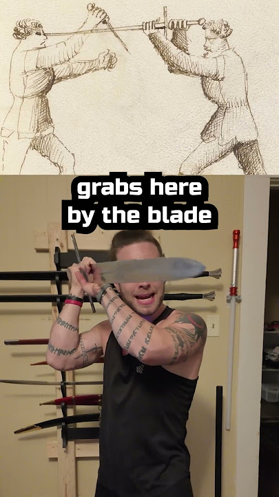 A Fencing MASTER says Reverse Grip WORKS?! #sword