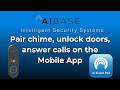 Pair AIBASE Doorbell WiFi Chime Unlock Doors &amp; Answer Calls w/AIColorPro Mobile App | Ameta Academy