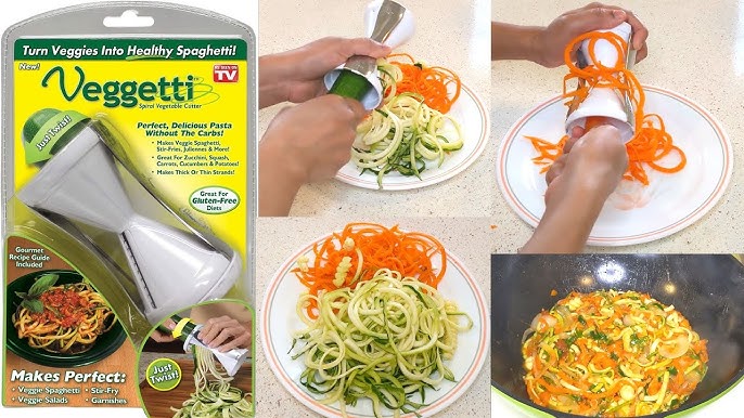 My Veggetti Spiral Vegetable Cookbook: Spiralizer Cutter Recipes to Inspire Your Low Carb, Paleo, Gluten-Free and Healthy Eating Lifestyle-for All Vegetable Spaghetti Pasta Makers and Slicers [Book]