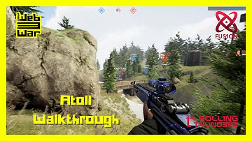 Atoll New Map Walkthrough (Day) #WEB3WAR v2.3 Winter Update | #Web3Gaming #FPSGames #W3W #FPS