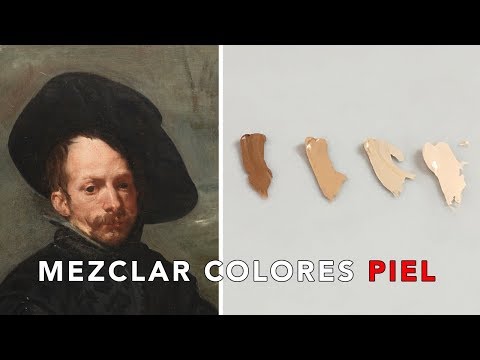 CÓMO HACER COLOR PIEL CON ÓLEO | Mezcla de colores para retrato