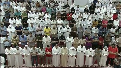 القارئ الشيخ أبو بكر الشاطري من جامع الإمام بقطر تراويح ليلة 10 رمضان 1436 هـ