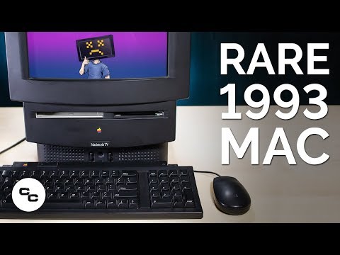 Rare 1993 Macintosh TV Exploration (and Logic Board Swap) - Krazy Ken's Tech Misadventures