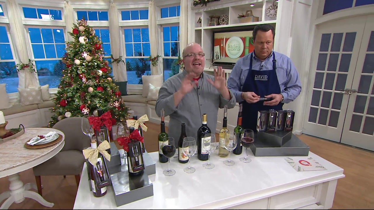 Rabbit Set of 4 Metallic Wine Aerators with Gift Boxes on QVC YouTube