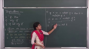 MATHS-XI-14-04 Contrapositive and Converse(2016) by Swati Mishra, Pradeep Kshetrapal channel