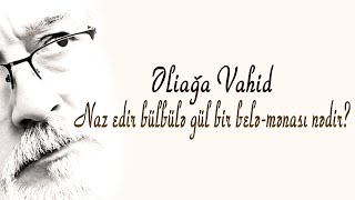 Əliağa Vahid - Naz Edir Bülbülə Gül Bir Belə Mənası Nədir - Kamran M. Yunis