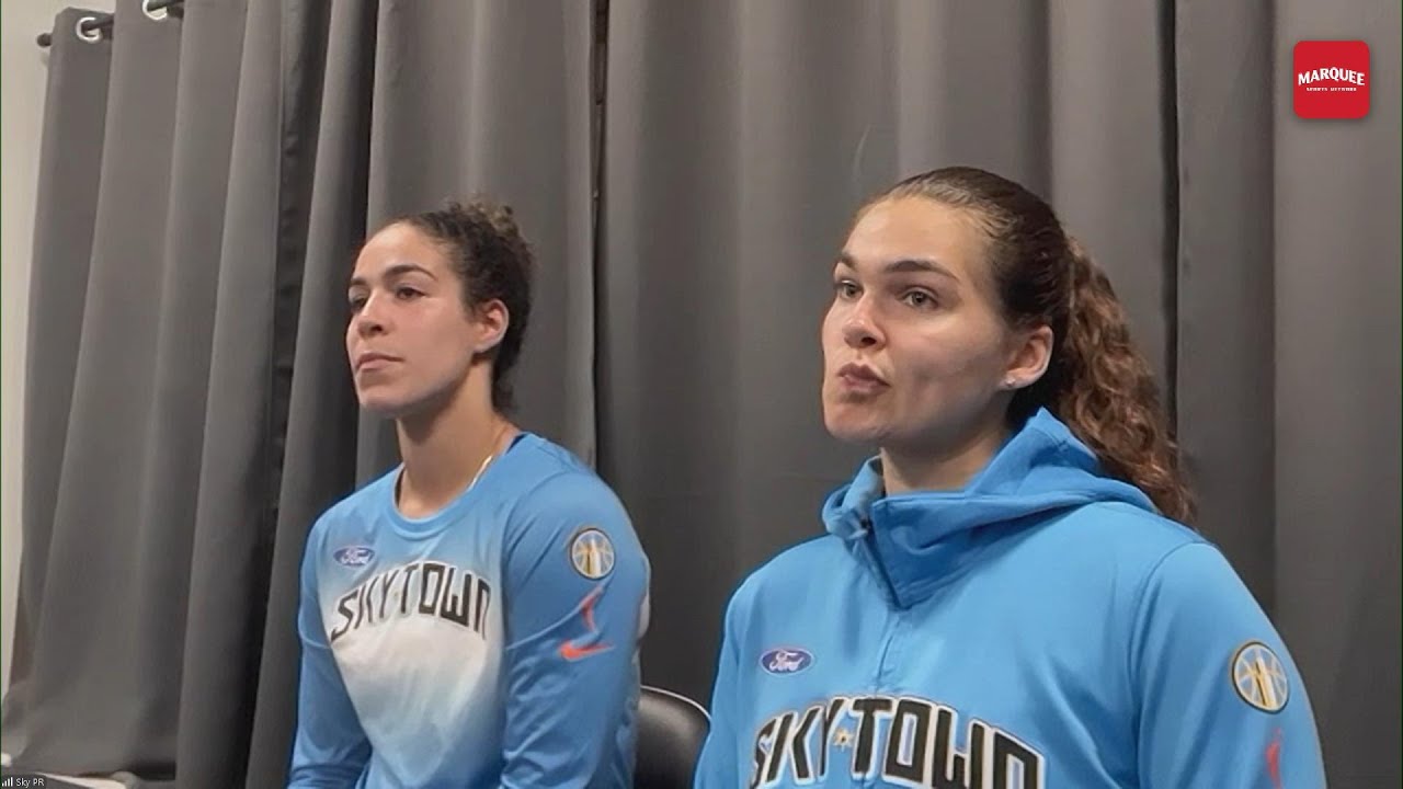 Chicago Sky postgame interviews: Kia Nurse, Maddy Westbeld and