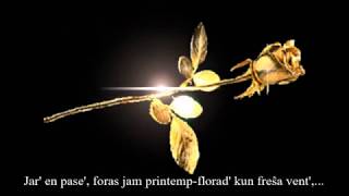 Koncz Zsuzsa – Egy év elmúlt – Esperanto – subtekstoj