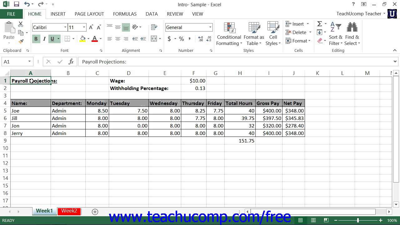 video tutorial for excel 2013 free download