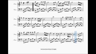 Ses -Terlan Memmedhuseynov-  Piyano Notaları Resimi