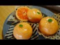 Whole Tangerine Daifuku ( Mochi Cake ) 丸ごとみかん大福