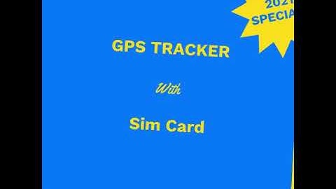 GPS Tracker with SIM Card 10000mAh Waterproof Anti-Lost 3G GPS Locator