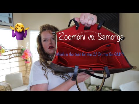 SAMORGA BAG ORGANIZER Unboxing & Review  Featuring Louis Vuitton Neverfull  MM & Dior Book Tote Bag 