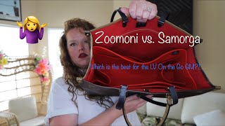 LV OntheGo Bag organizer | Zoomoni vs. Samorga | #louisvuitton #samorga #zoomoni #handbags #luxury